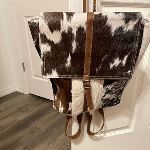 Cowhide Myra backpack